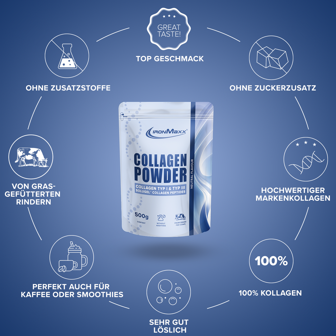 kollagen pulver aufbewahren Kollagen Pulver Neutral 500g
