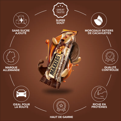 <tc>Maxxers</tc> (49g) - <tc>Peanut Caramel</tc>