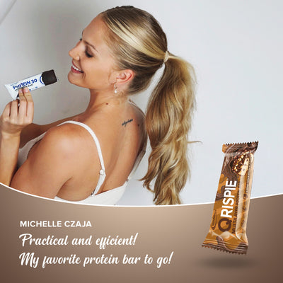 Qrispie Protein Bar (16x45g) - Almond Cookie Dough