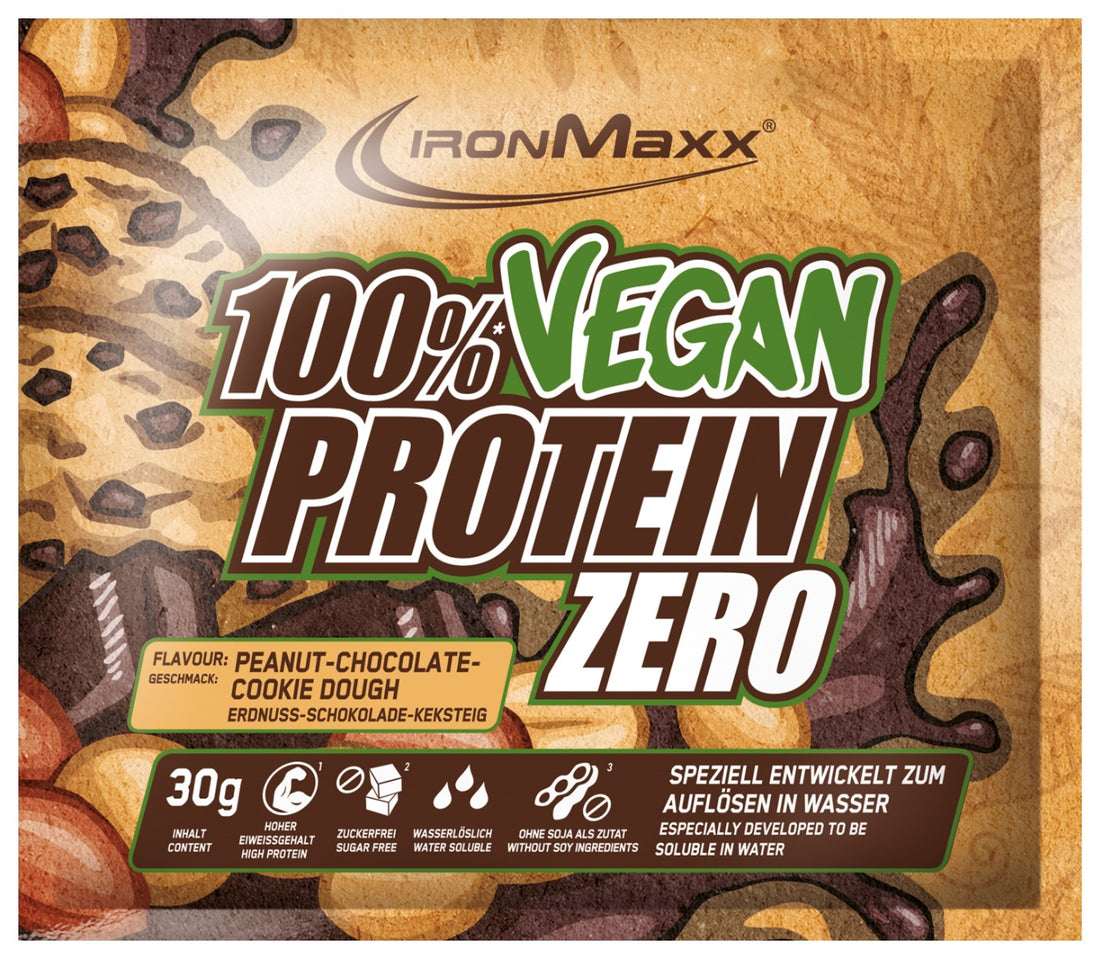 100% Vegan Protein Zero - 30g Probe - Peanut Chocolate Cookie Dough