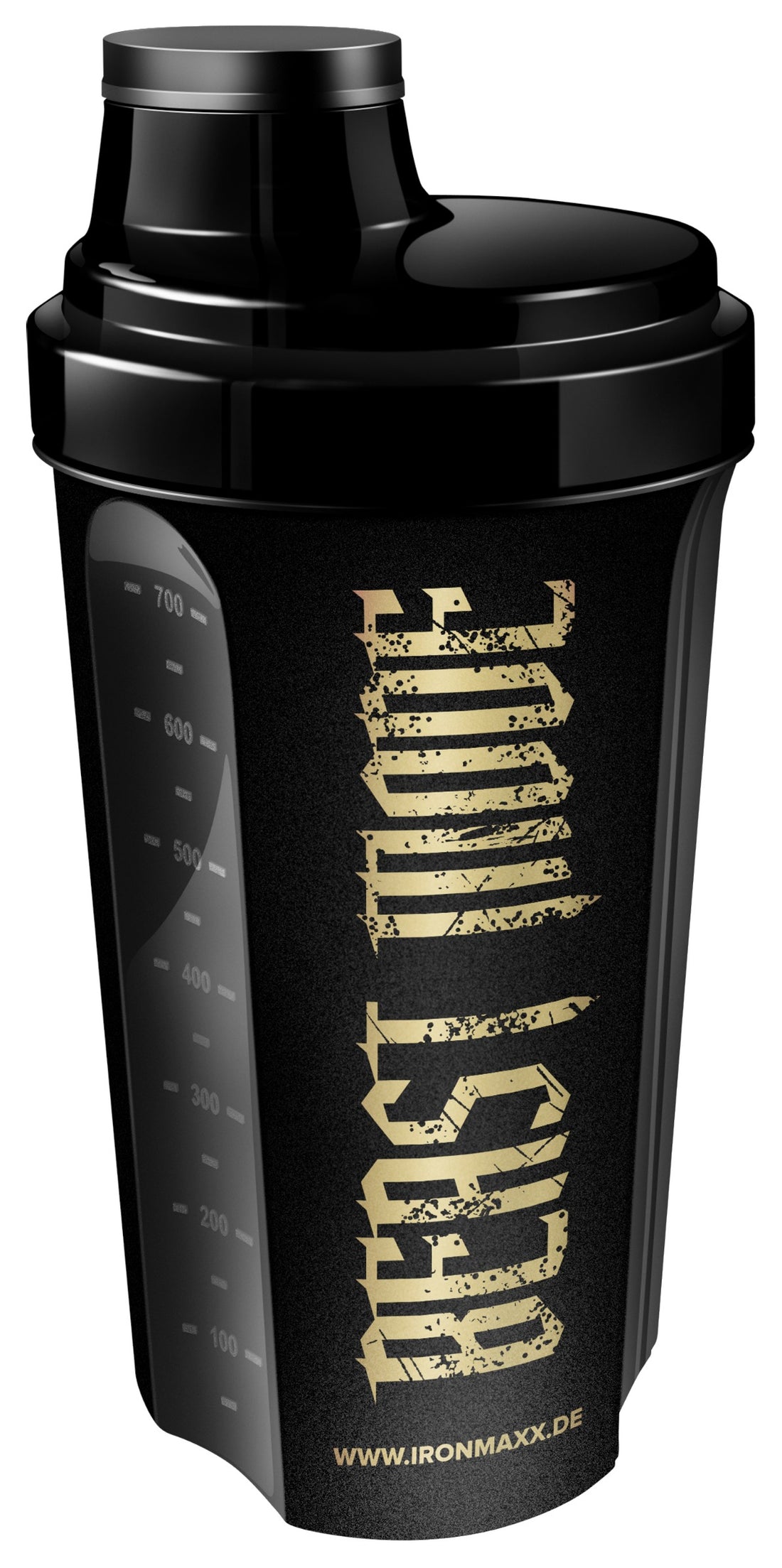Shaker (700ml) - Schwarz Gold "Beast Mode"