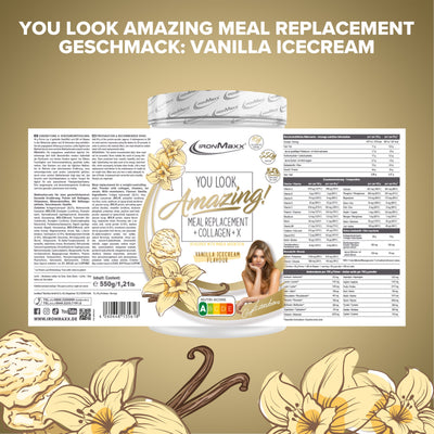 Amazing - Mahlzeitenersatz - Vanilla Ice Cream (550G)