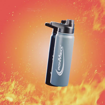 Hot & Cold Bottle Insulated Steel (800ml) - Ash Grey