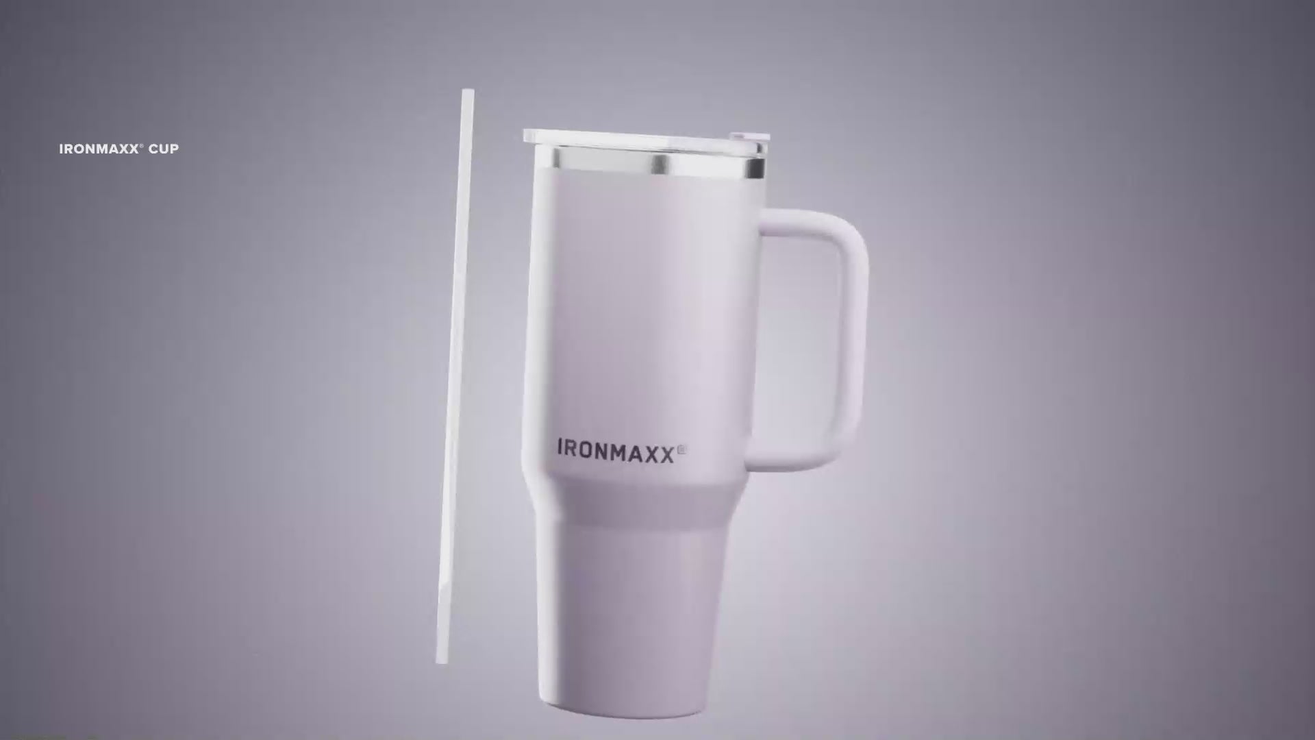 IronMaxx Cup with handle 1.2L (V3.0) - Rose