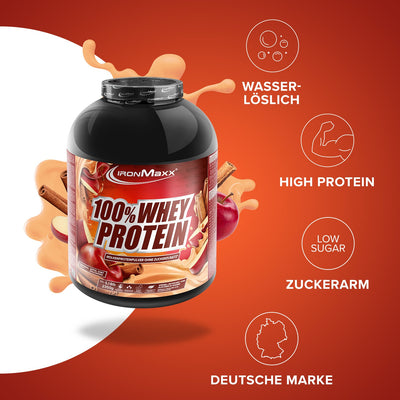 100% Whey Protein - 2350g  Dose - Apfel - Zimt