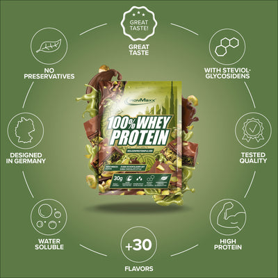 100% <tc>Whey Protein</tc> (30g) - <tc>Dubai Chocolate Style</tc>