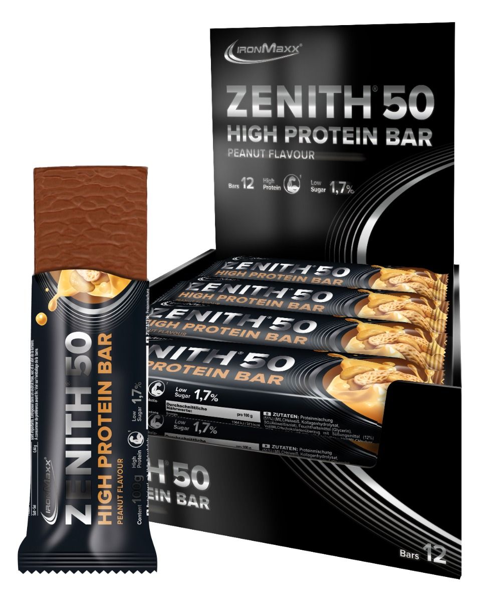 50% Zenith® Proteinriegel (12x100g)