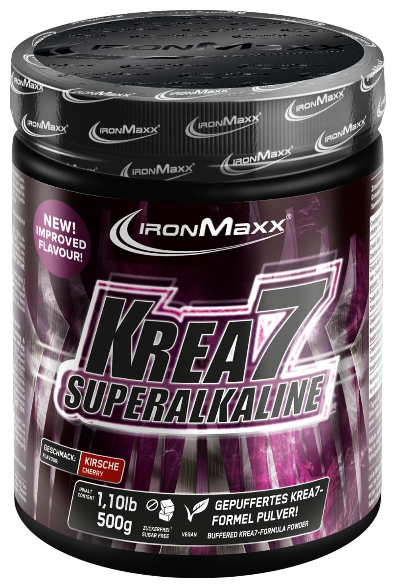 Krea7 Superalkaline Powder - 500g Dose-Kirsche