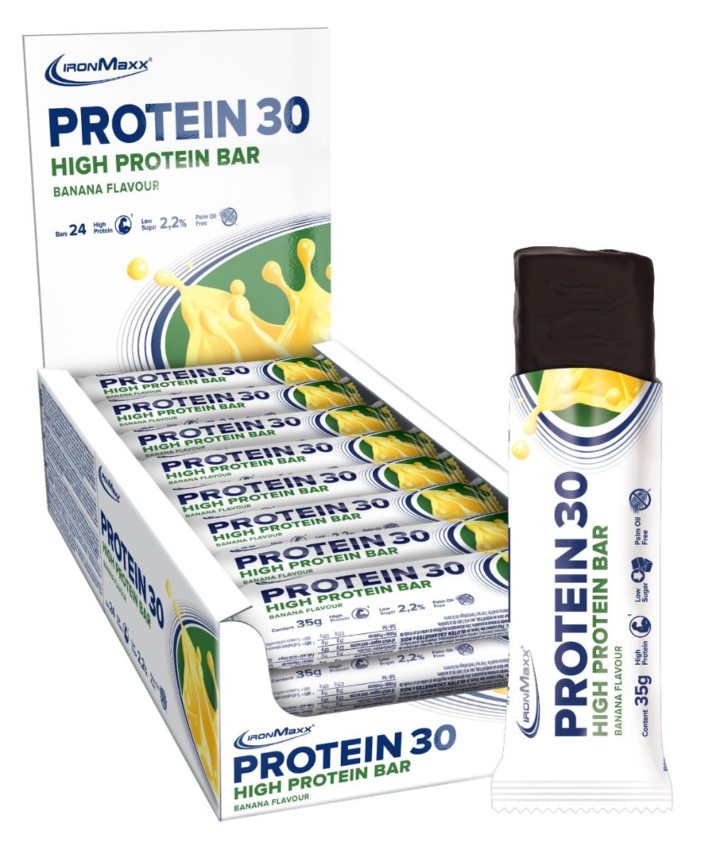 IronMaxx Protein 30 - Banana 24 x 35g