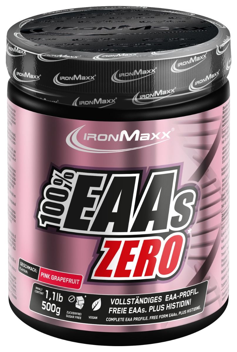 100% EAAs Zero (500g Dose) - Pink Grapefruit