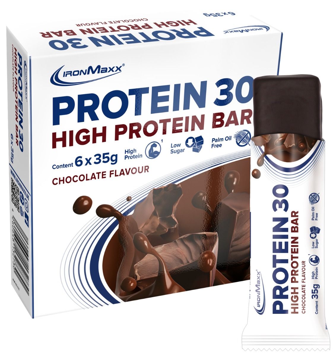 Protein 30 - 6x35g Riegel Multipack - Schokolade 