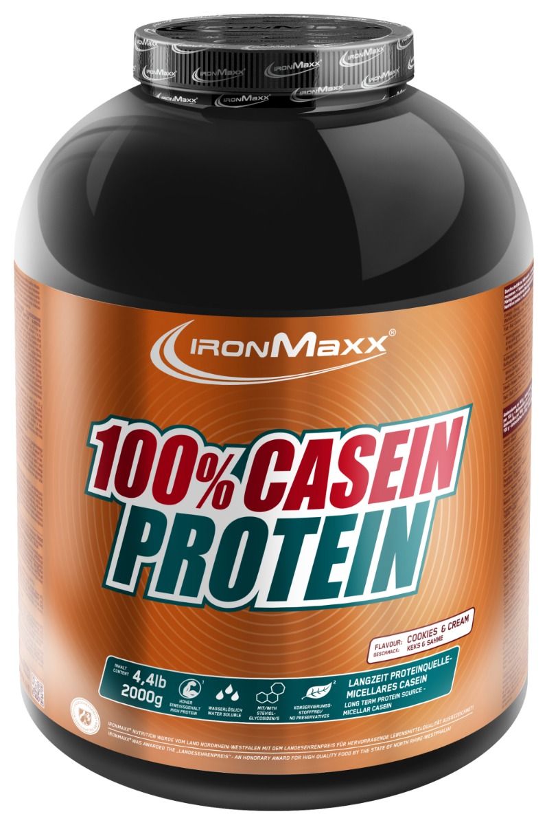100% Casein Protein-Cookies & Cream-2000g