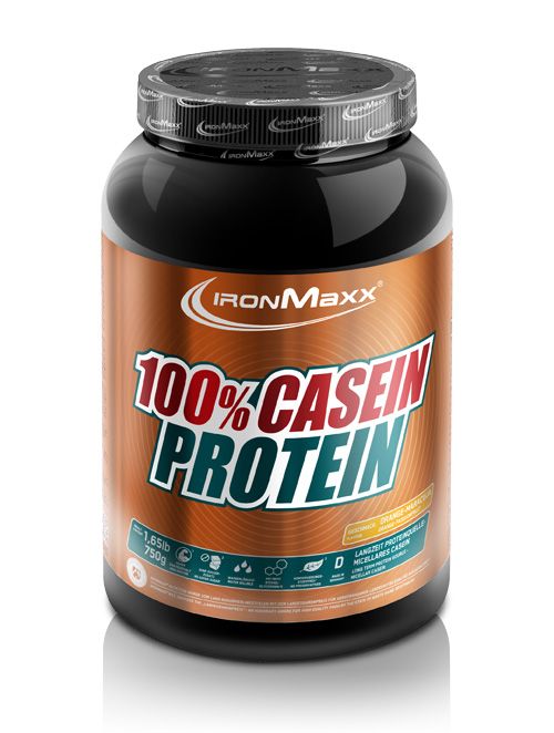 100% Casein Protein-Orange-Maracuja-750g