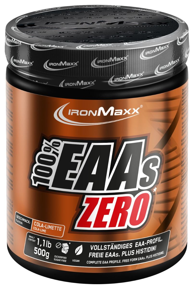 100% EAAs Zero (500g Dose)-Cola-Lime