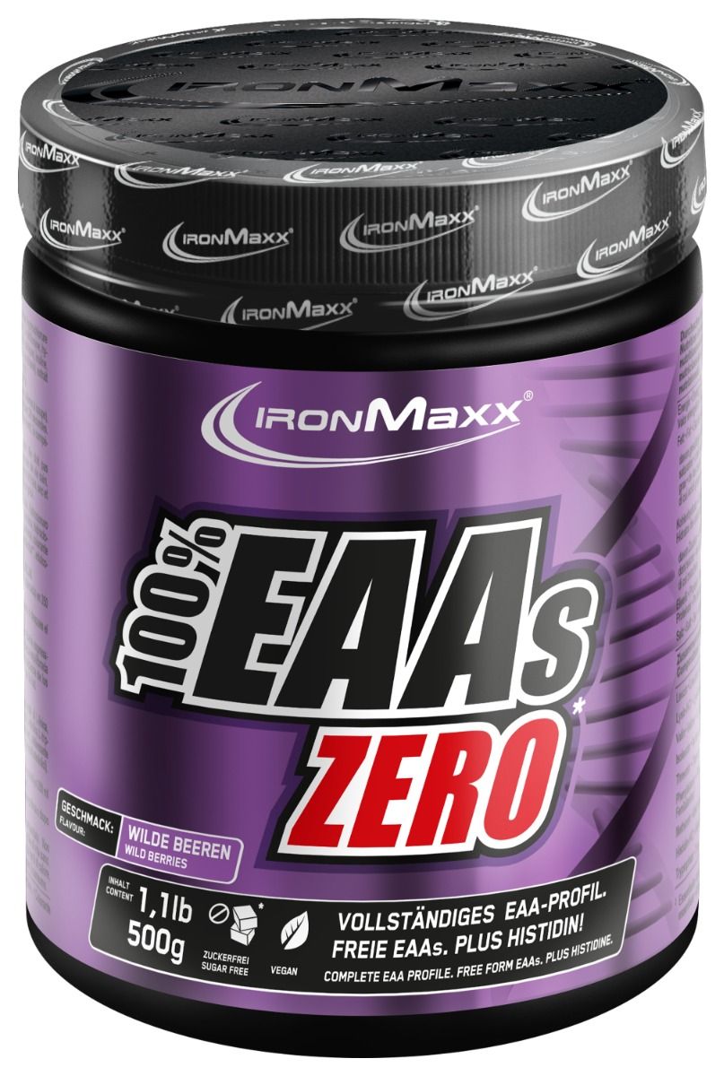 100% EAAs Zero (500g) - Wild Berries