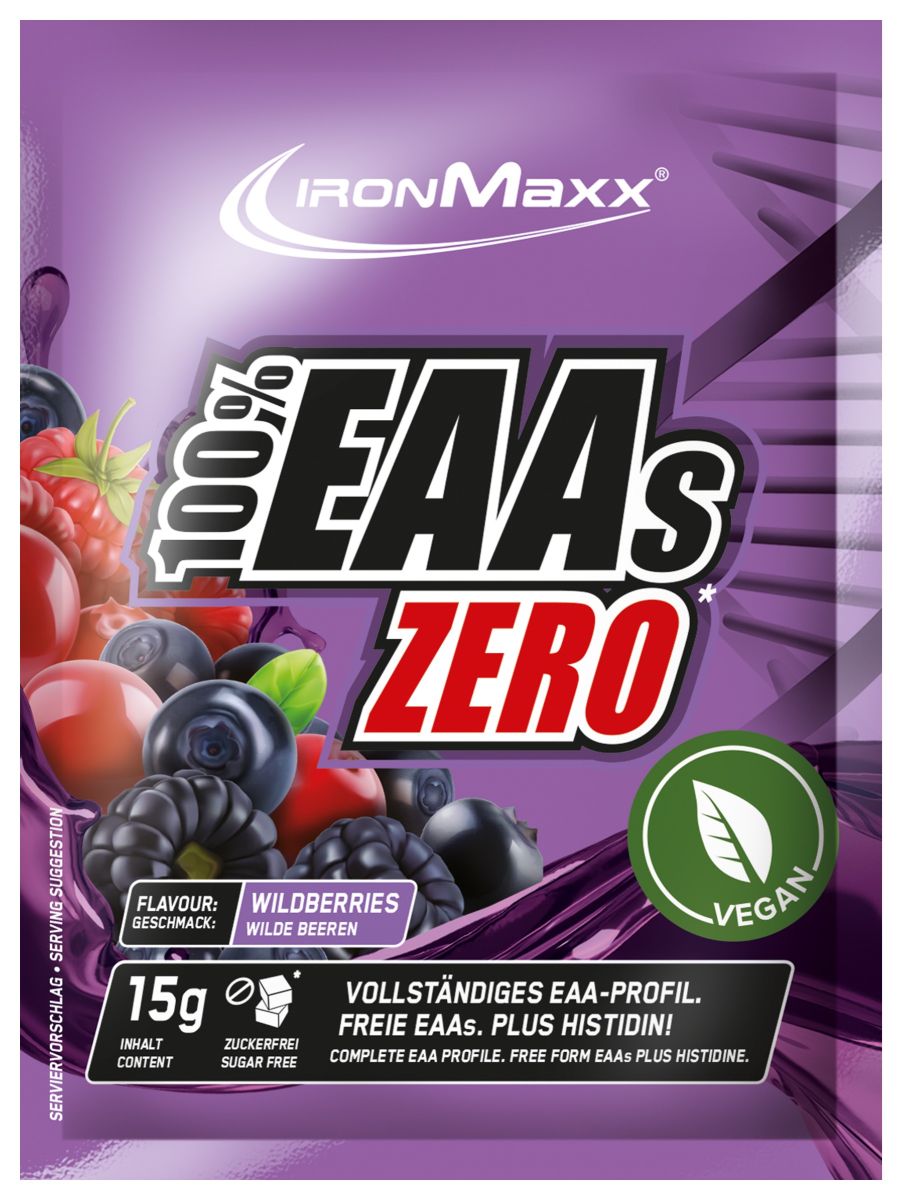 100% EAAs Zero - 15g Probe - Wild Berries