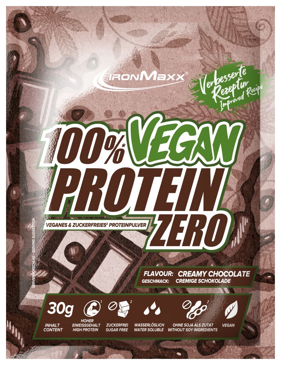 100% Vegan Protein Zero - 30g Probe - Creamy Chocolate