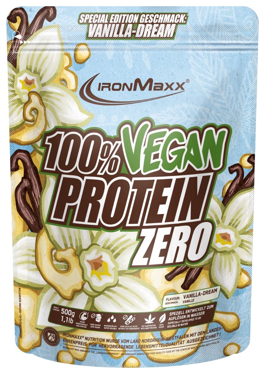 100% Vegan Protein Zero - Vanilla Dream (500g)