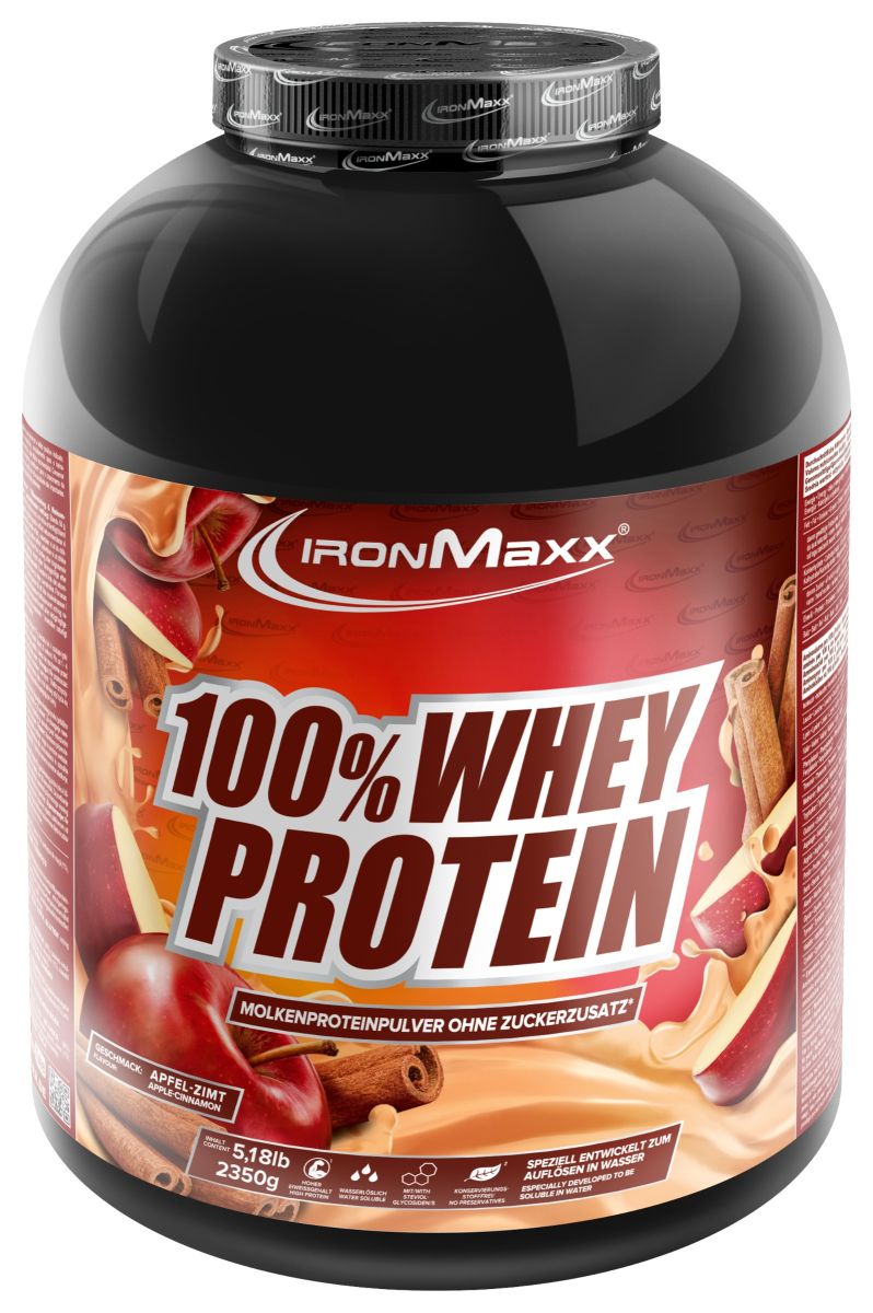 100% Whey Protein - 2350g  Dose - Apfel - Zimt