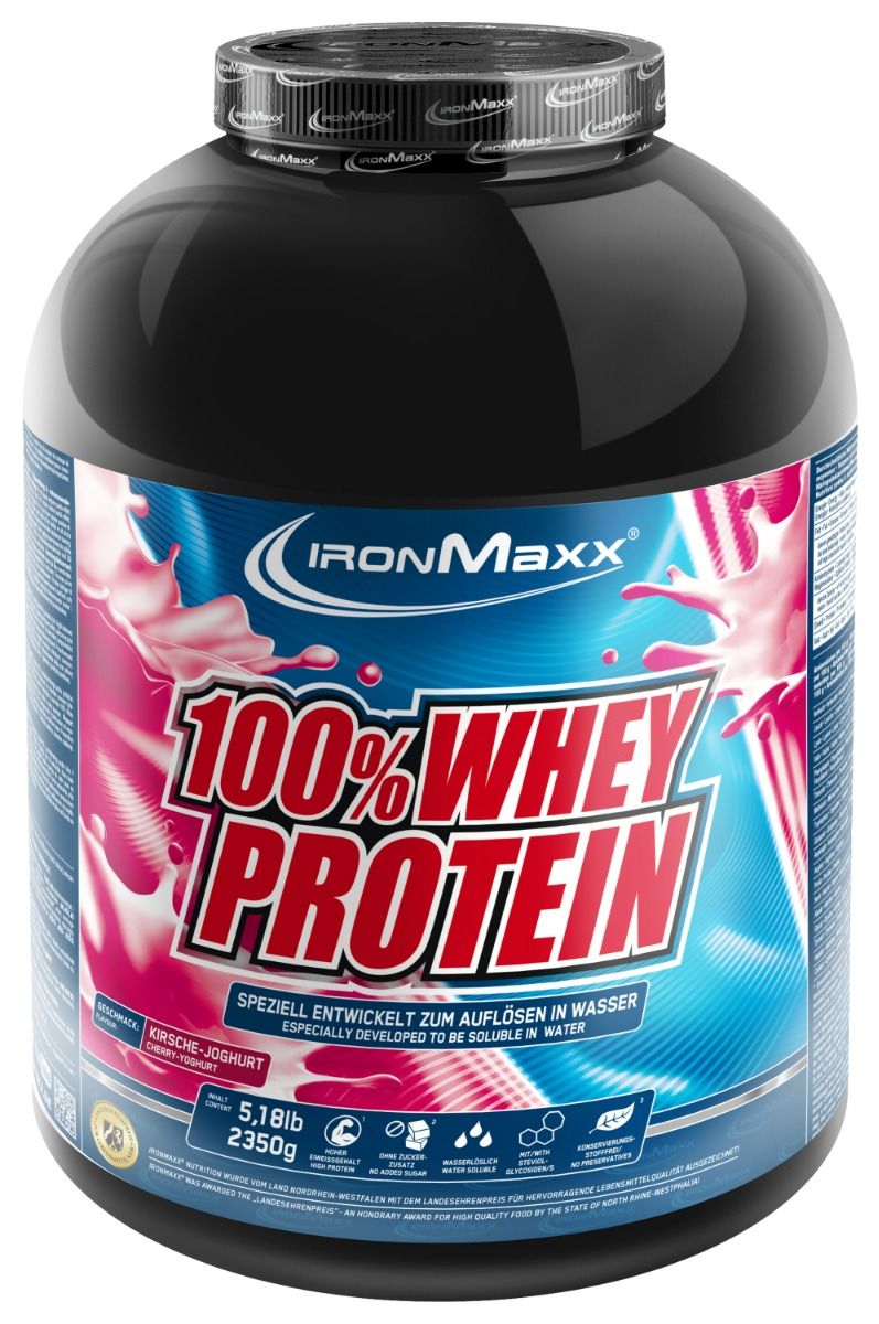 100% Whey Protein - 2350g  Dose - Kirsche Yoghurt