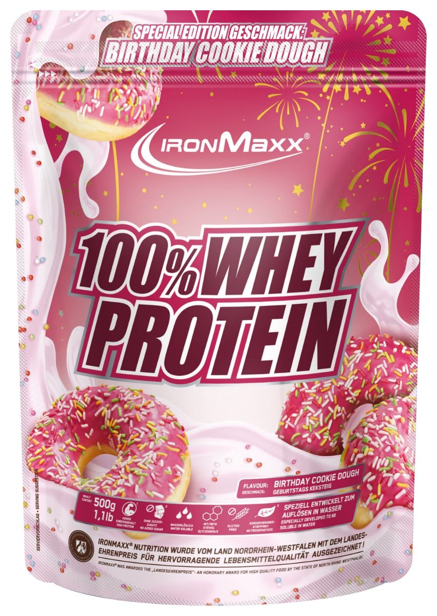 100% Whey Protein (500g) - Birthday Cake
