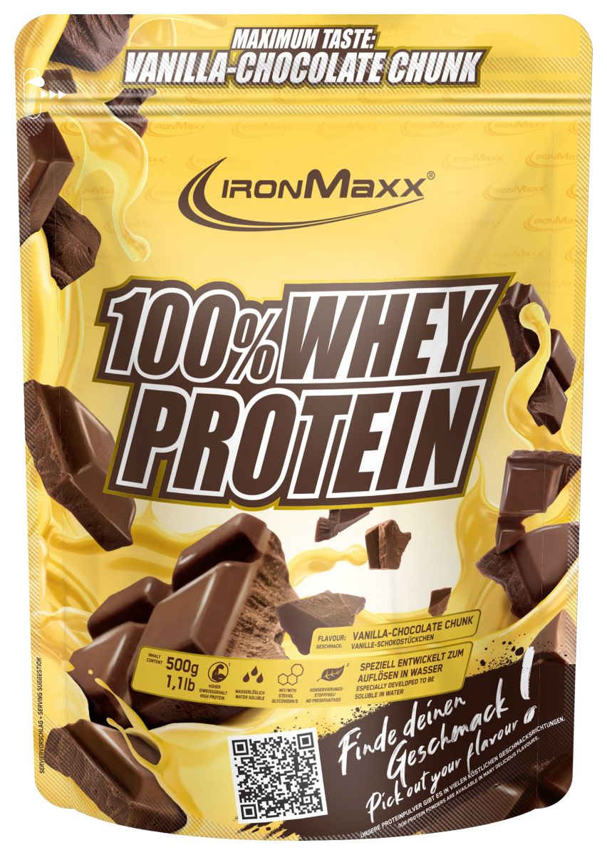 100% Whey Protein - Beutel 500g - Vanilla Choc Chunk