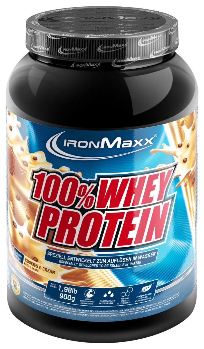 100% Whey Protein - 900g  Dose - Cookies and Cream