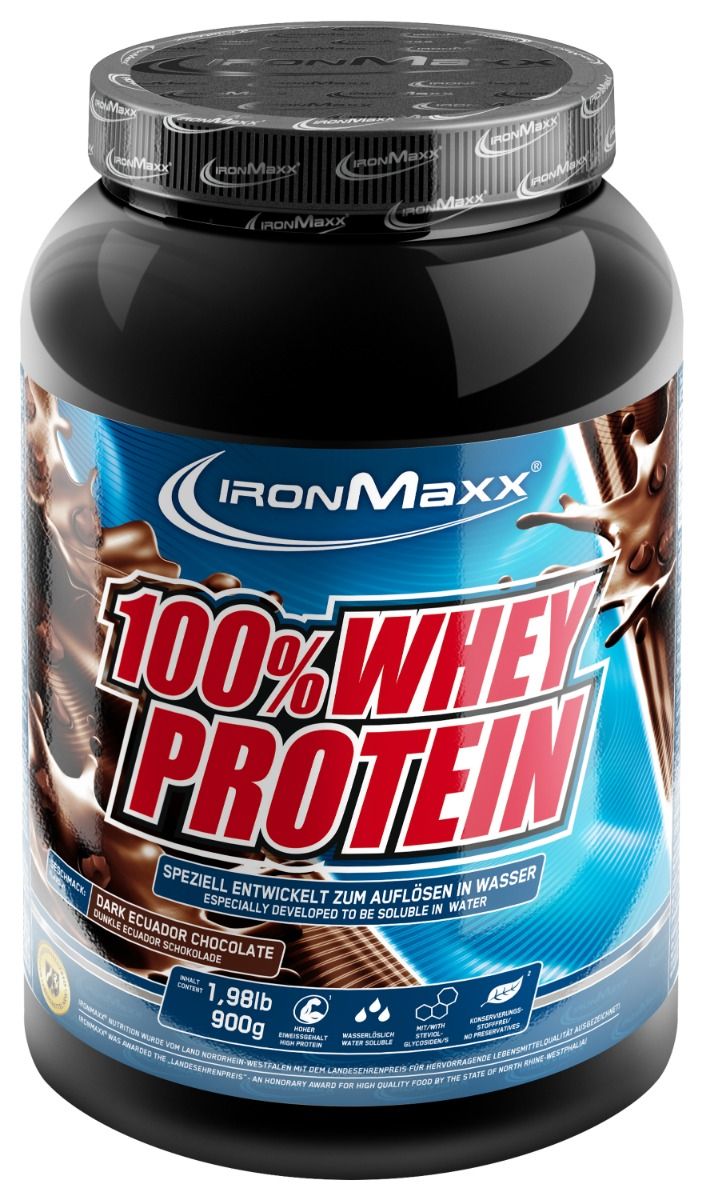 100% Whey Protein - 900g  Dose - Dark Ecuador Chocolate