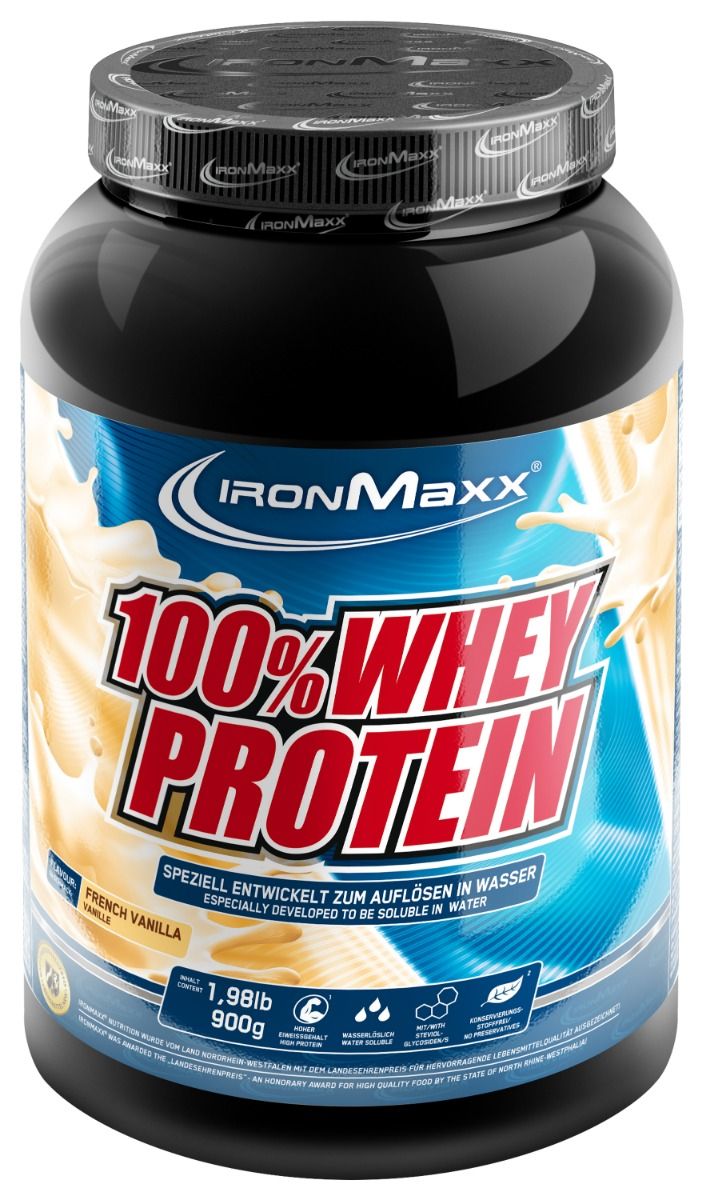 100% Whey Protein - 900g  Dose - French Vanilla