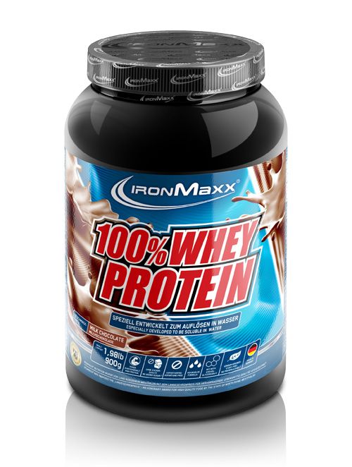 IronMaxx 100% Whey Protein 900g Tin Maple Walnut