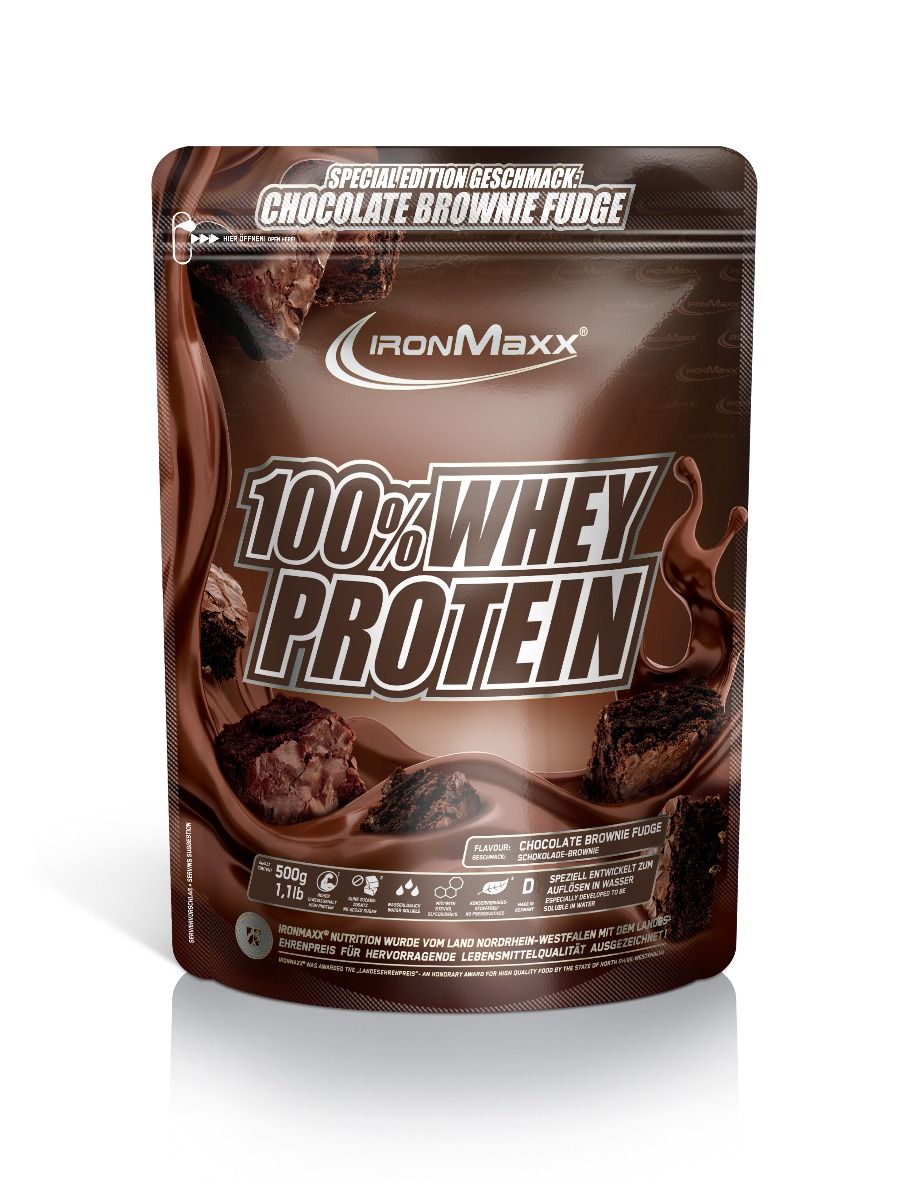 100% Whey Protein - 500g Beutel - Brownie Infusion (Special Edition)