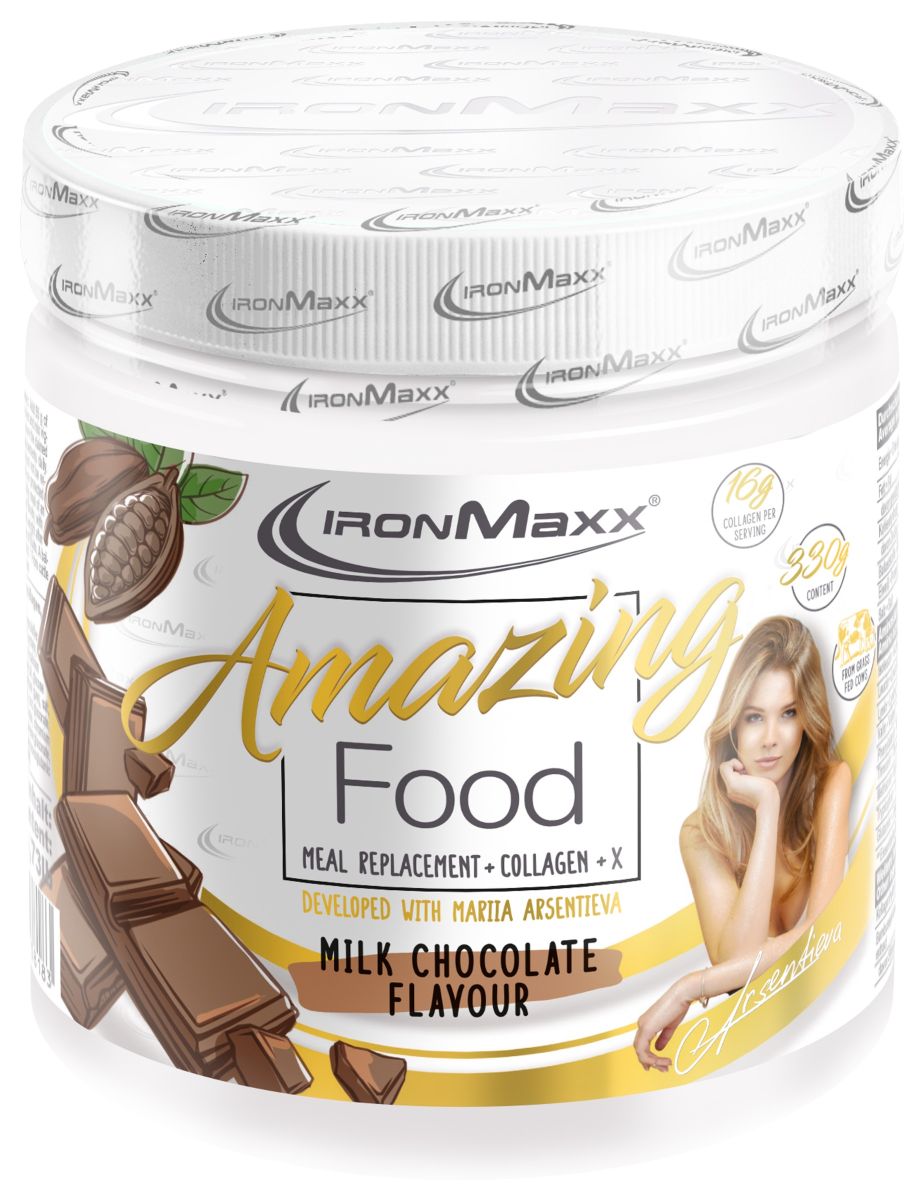 IronMaxx Amazing Food - Milk Chocolate - 330g Tub