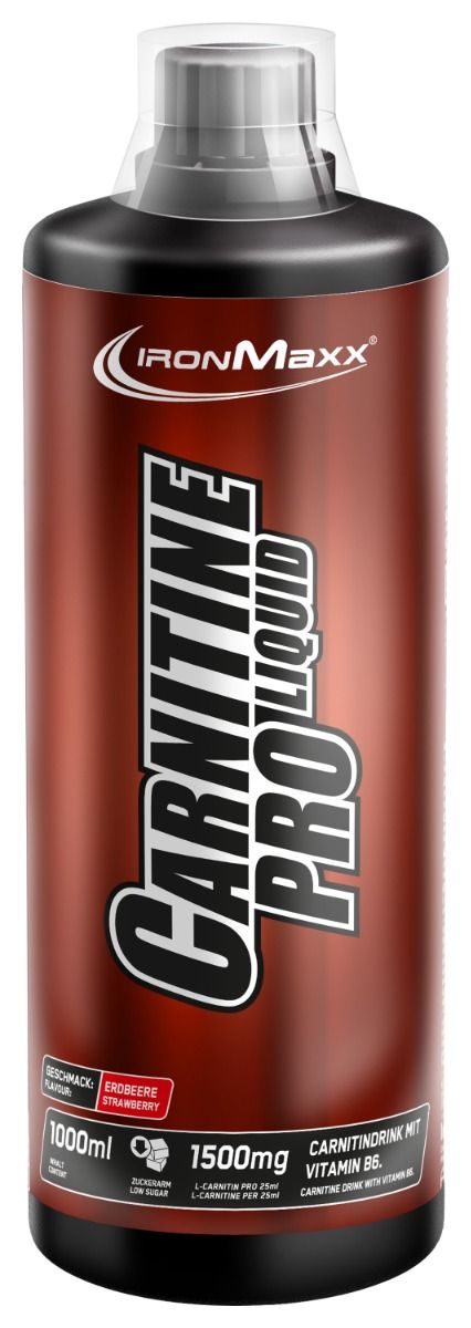 Carnitine Pro Liquid-Erdbeere-1000ml (MHD: 31.03.2025)