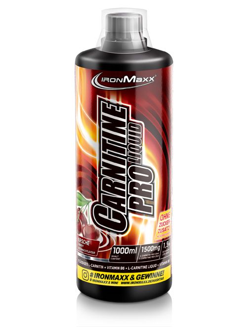 Carnitine Pro Liquid (1000ml)-Kirsche 