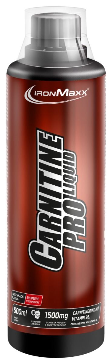Carnitine Pro Liquid (500ml) - Erdbeere