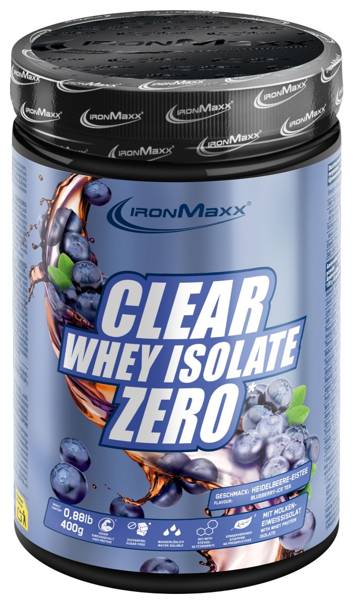Clear Whey Isolate ZERO - 400g Dose Blueberry Ice Tea