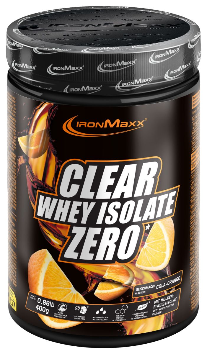 Clear Whey Isolate ZERO - 400g Dose Cola Orange