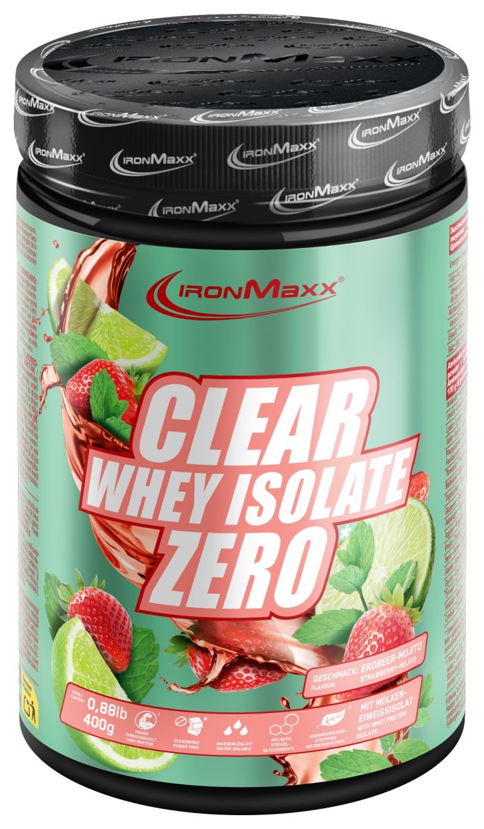 Clear Whey Isolate ZERO - 400g Dose Strawberry Mojito