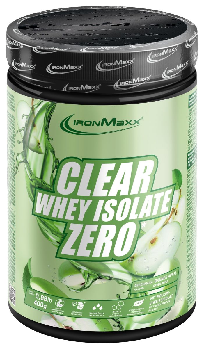 Clear Whey Isolate ZERO - 400g Dose Green Apple