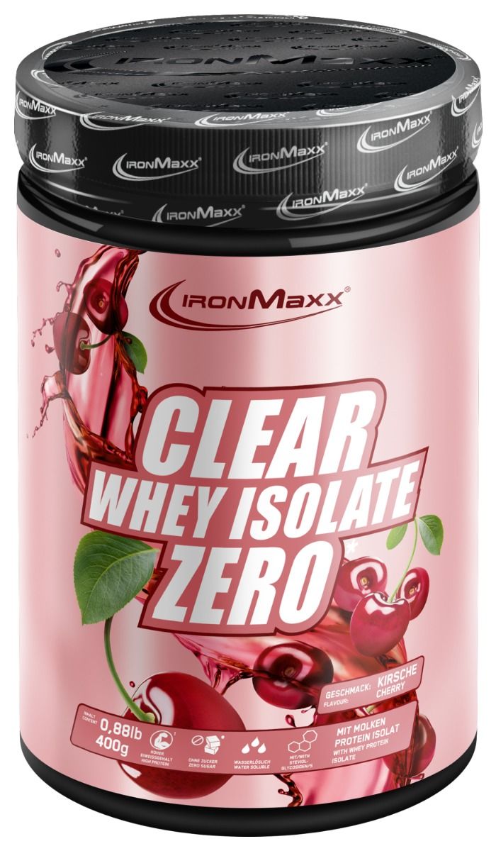 Clear Whey Isolate ZERO - 400g Dose - Cherry