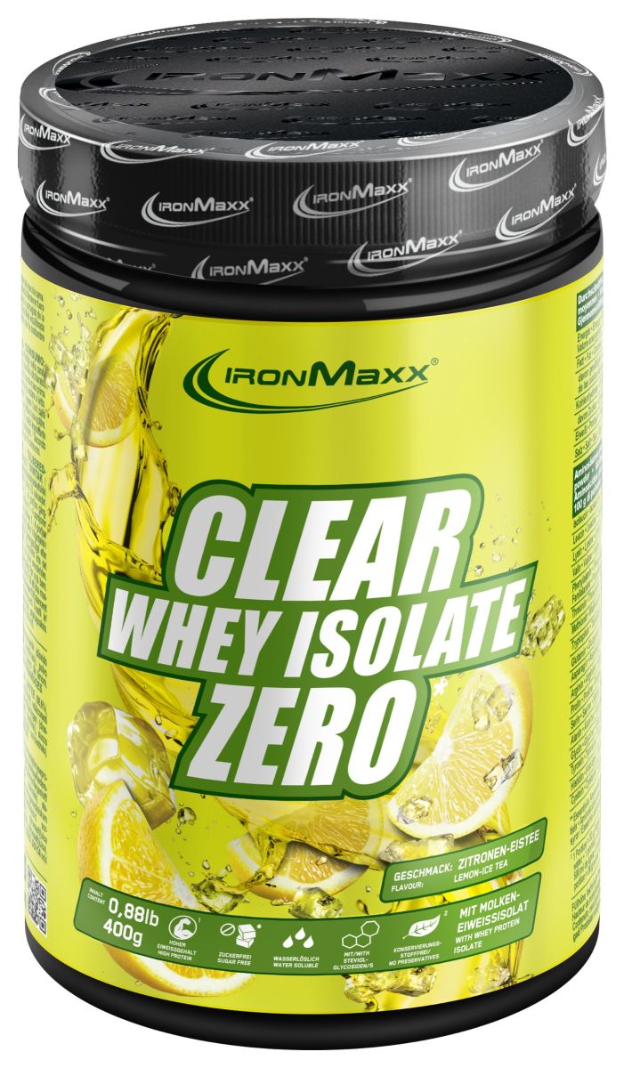 Clear Whey Isolate ZERO - 400g Dose Lemon Ice Tea