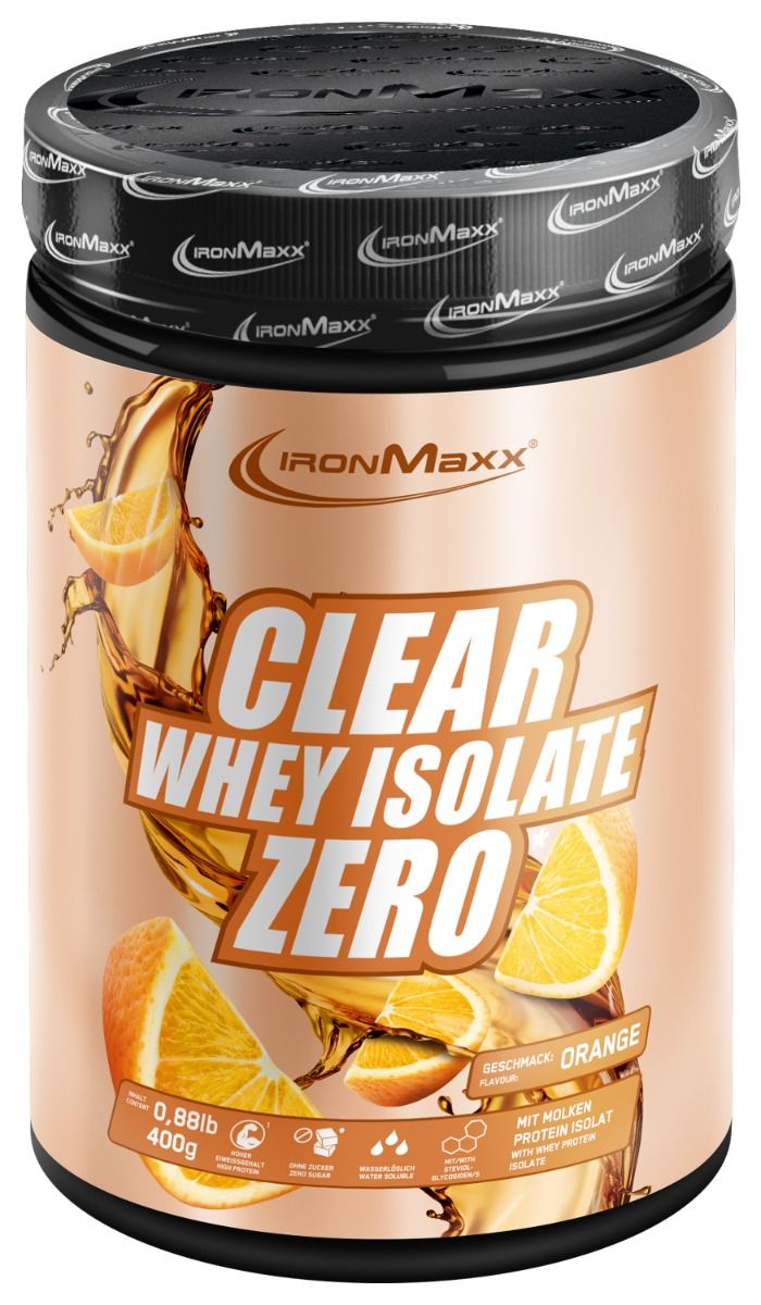 Clear Whey Isolate ZERO - 400g Dose - Orange