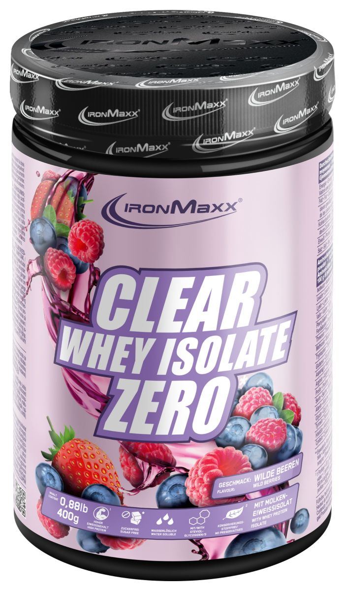 Clear Whey Isolate ZERO - 400g Dose Wild Berries