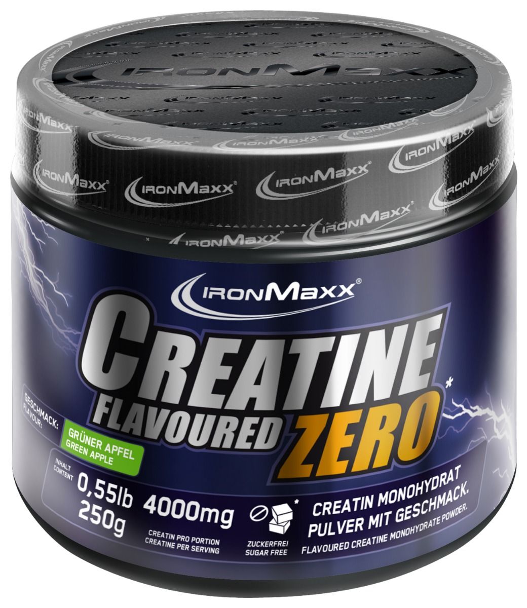 Creatine Flavoured Zero (250g) - Green Apple