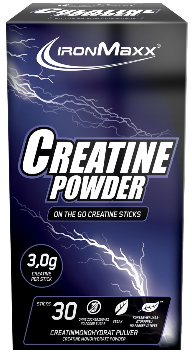 Creatine Monohydrate Sticks (30 x 3,4g)