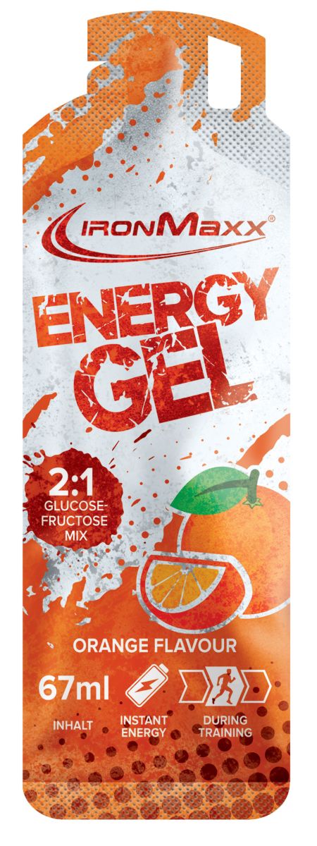 IronMaxx Hydro Energy Gel 67ml - Orange
