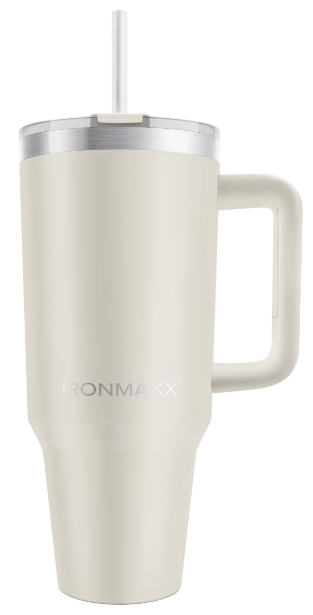 IronMaxx Cup with Handle - Cream 1.2 L