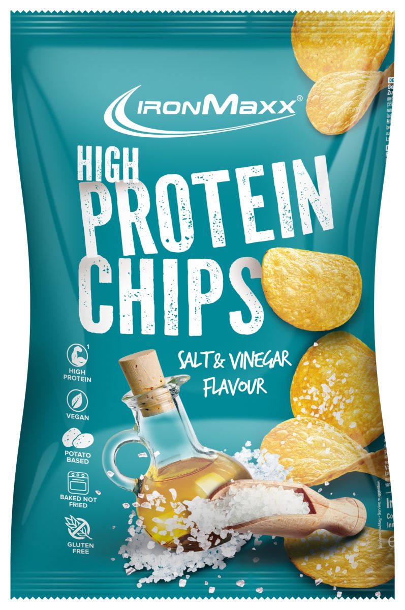 High Protein Potato Chips 50g - Salt & Vinegar
