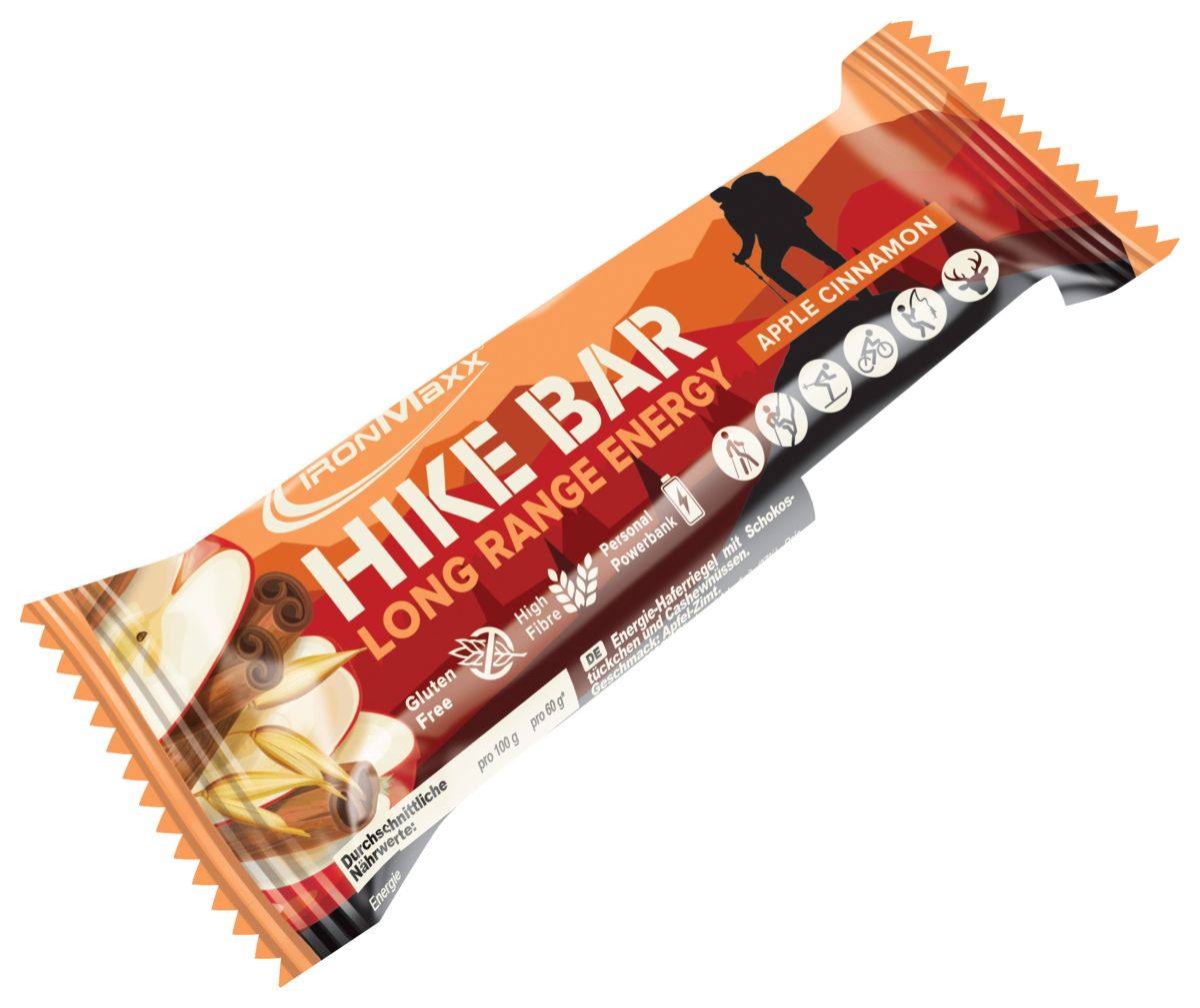 Hike Bar - 60g Riegel - Apple Cinnamon