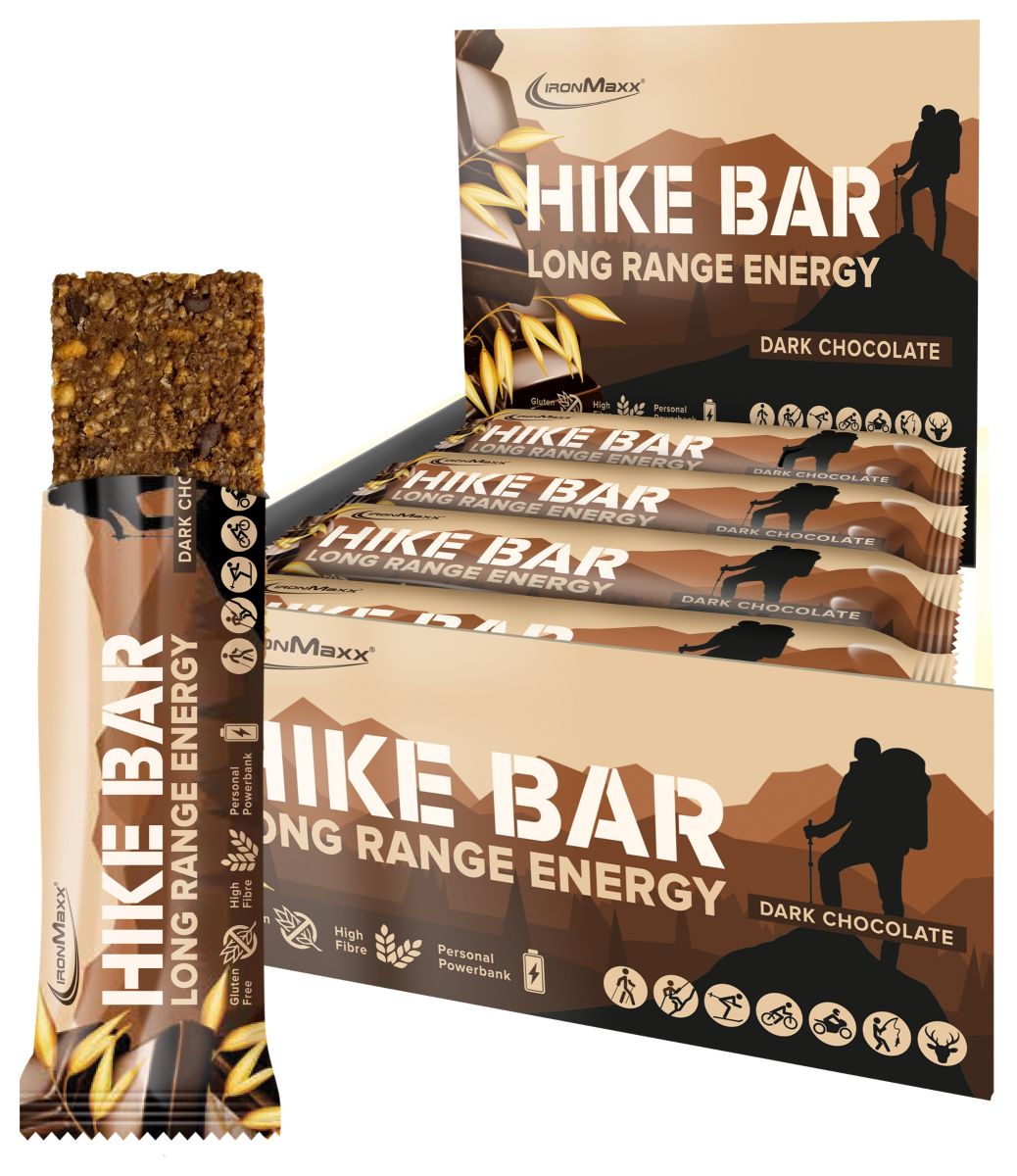 Hike Bar (12x60g) - Dark Chocolate (MHD: 10.05.2025) 
